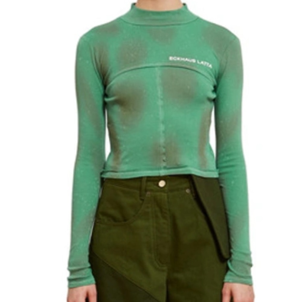 Eckhaus Latta Women's Green Pants